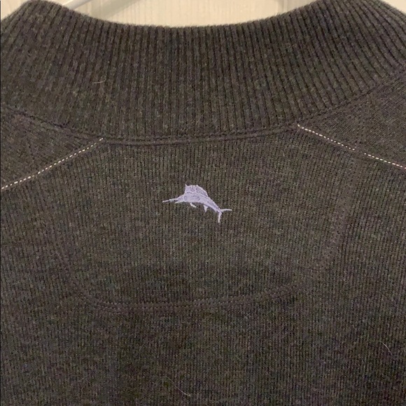 Tommy Bahama reversible zip up sweater - Picture 5 of 8